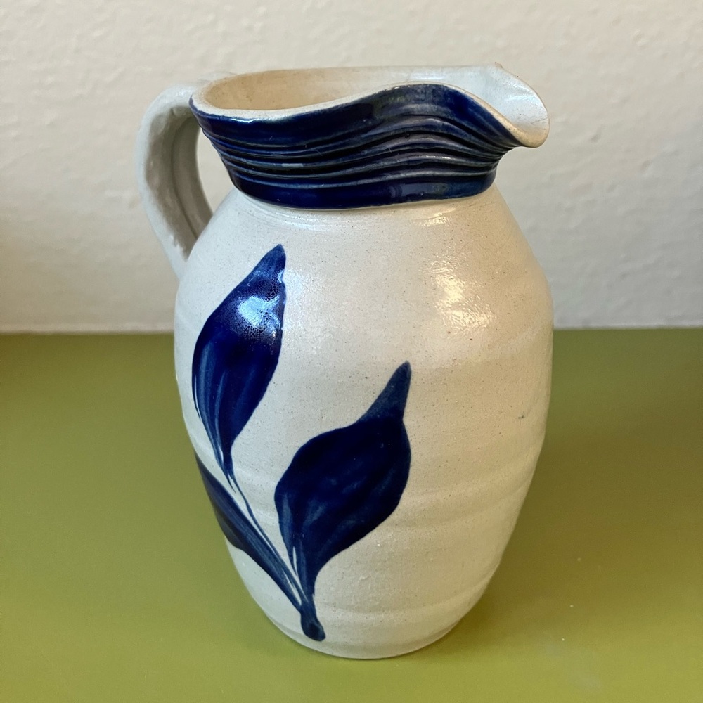 Vintage Williamsburg Pottery Small Pitcher/Creamer